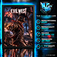 Evil West F2 Straight Mount Premium Quality Flat Frame