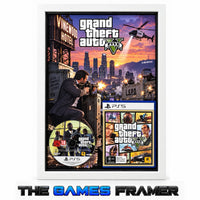 Grand Theft Auto lV PS5 Pro Box Frame Professional Mount