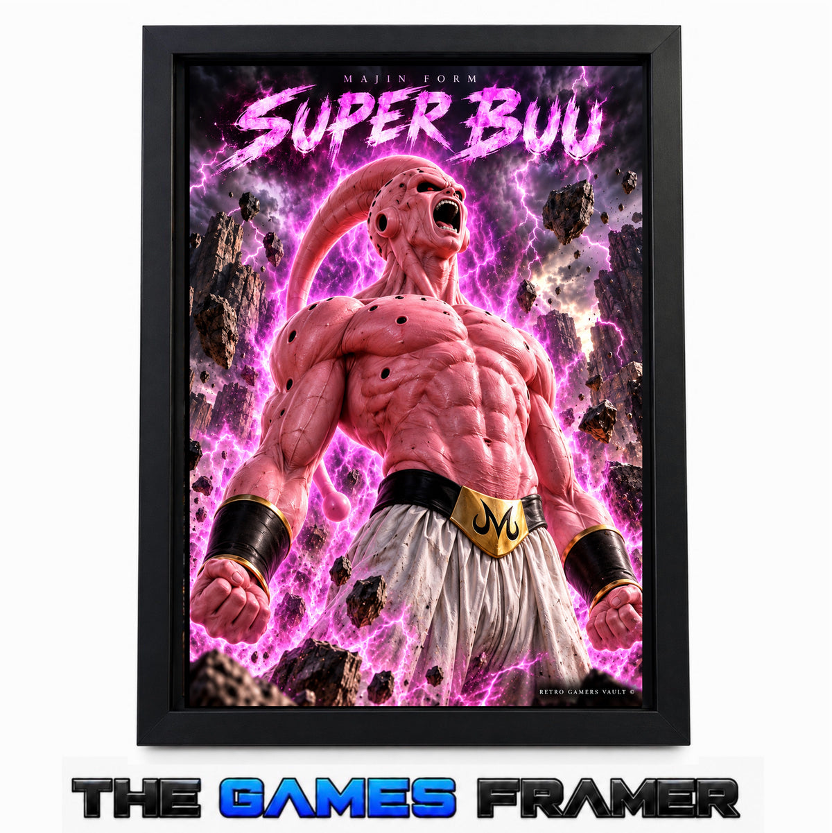 Dragon Ball Super Buu Straight Mount Premium Quality Frame