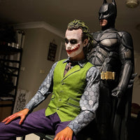 Queen Studios Batman & Joker Dark Knight Combo with Extra Base ( RARE )