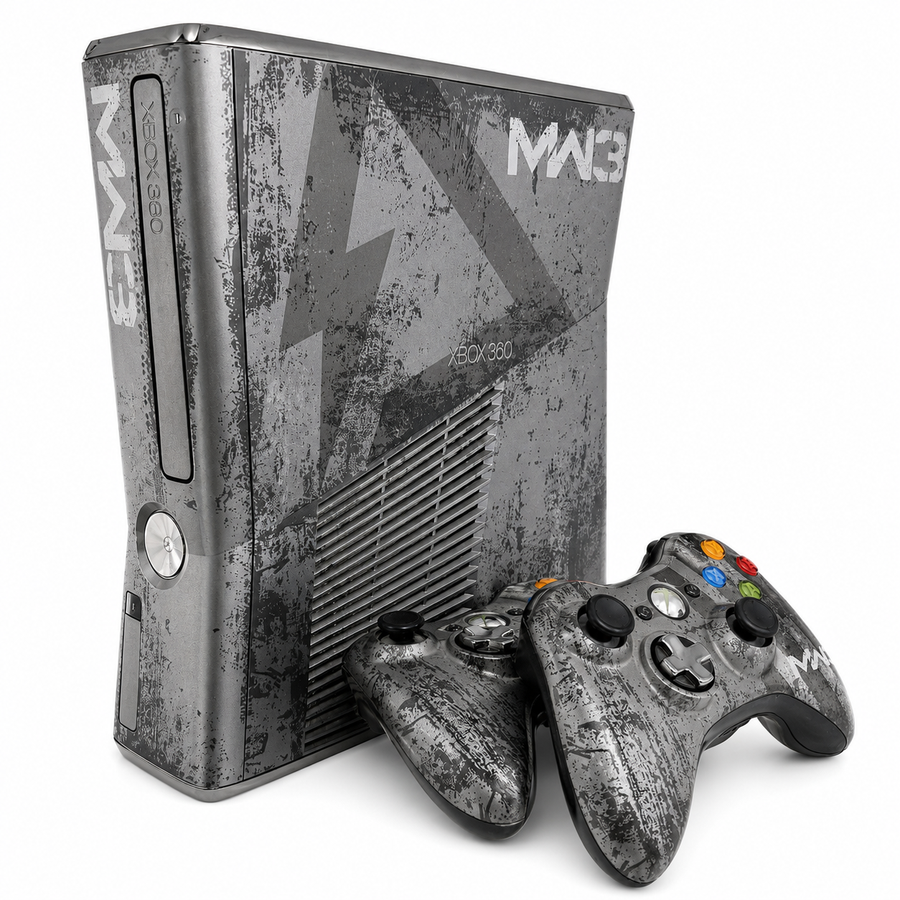 XBOX 360S Modern Warfare Shooter Limited Edition System 500GB RGH3