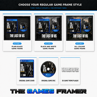 The Last of Us Loaded Edition Games Framer Boxed Picture Frame
