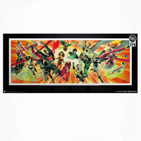 Sideshow Alex Ross Ultimate Alliance Frames Art / 175 made Hand Signed