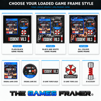 Resident Evil 3  Loaded Edition Games Framer Boxed Picture Frame