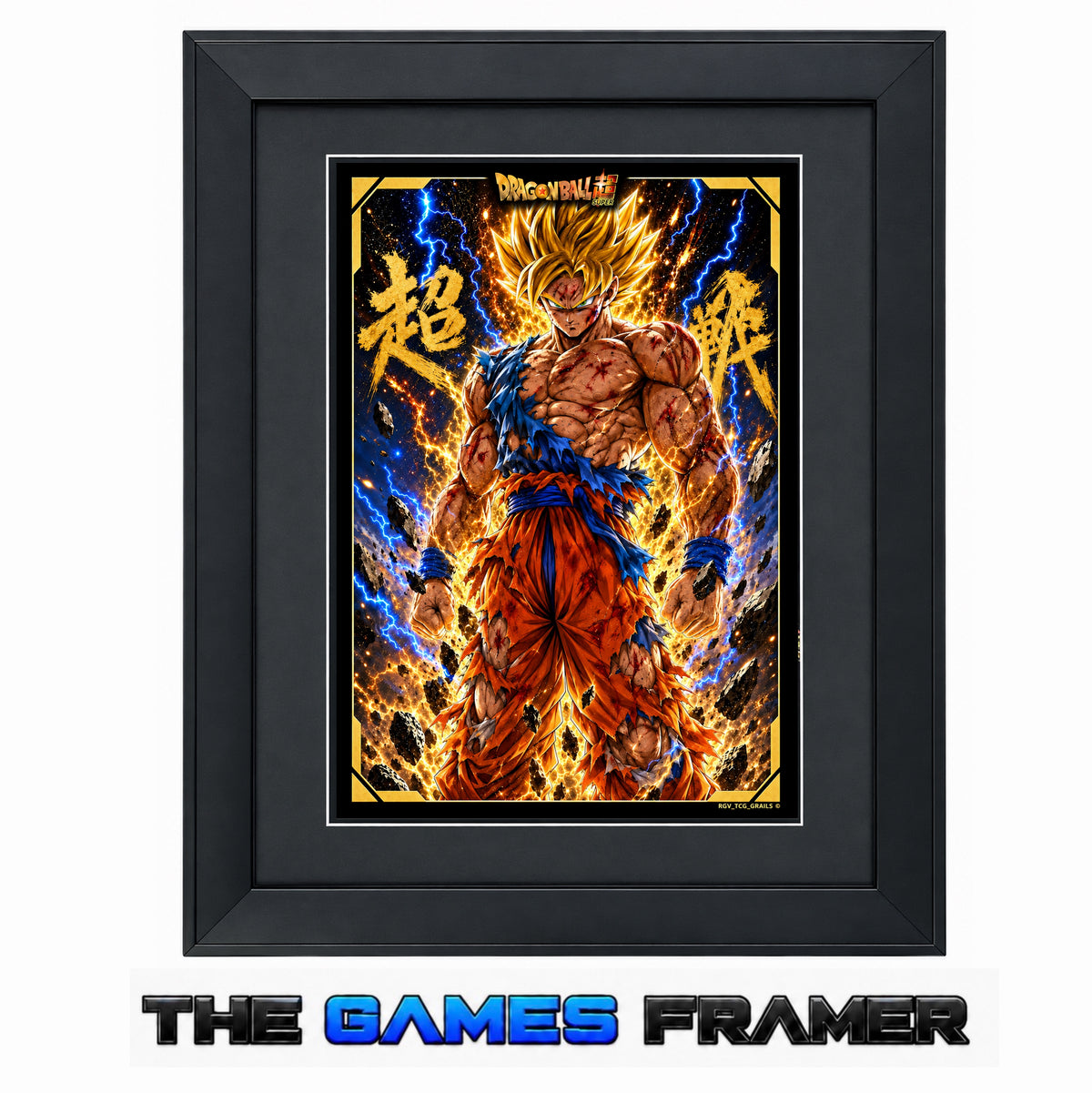 Son Goku Dragonball Framed Exclusive Premium Art Print