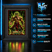 Broly Legendary Power Framed Exclusive Art Print