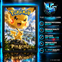 Pokemon Pikachu Straight Mount Premium Quality Frame