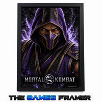 Mortal Kombat Ninja Collection  7 X Straight Mount Premium Quality Flat Frame
