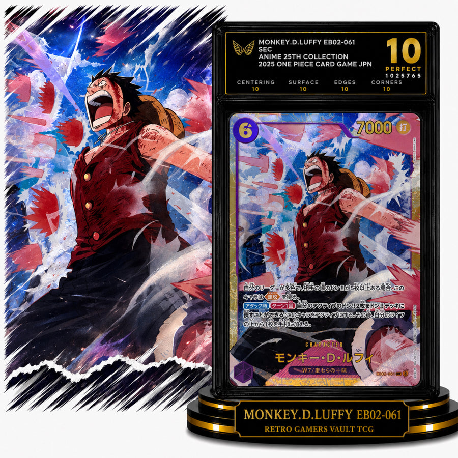 Monkey.D.Luffy (EB02-061) PERFECT FLAWLESS 10