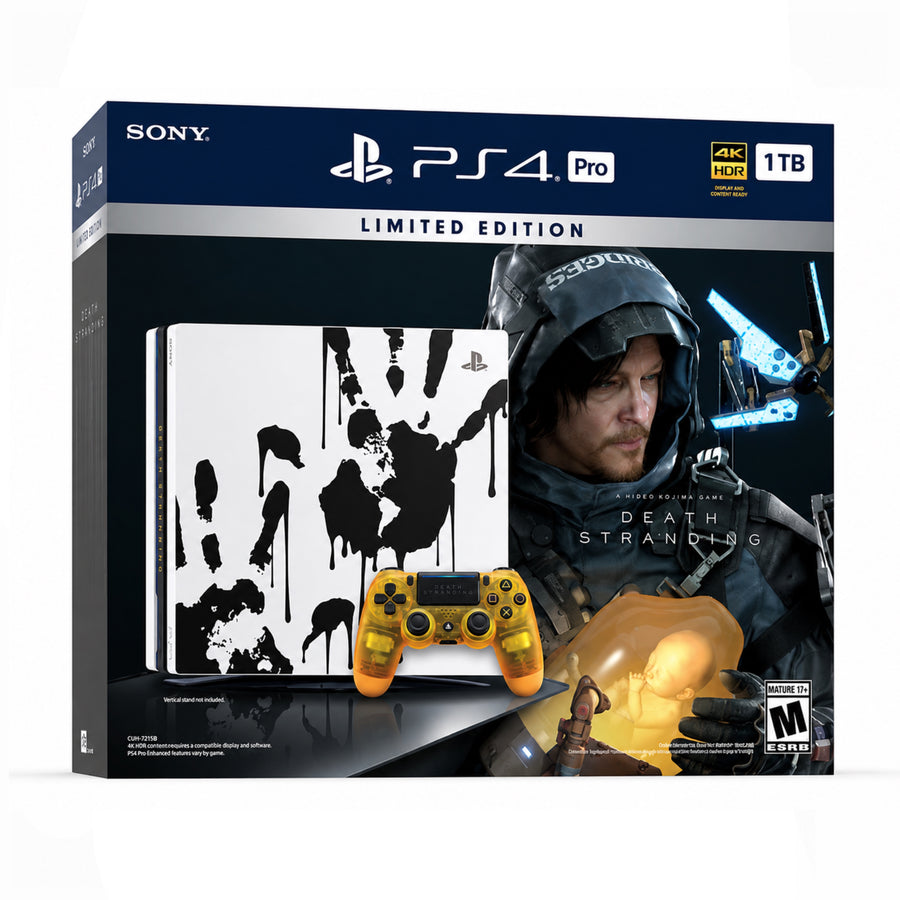 LIMITED EDITION DEATH STRANDING SONY PLAYSTATION 4 PS4 PRO 1TB CONSOLE