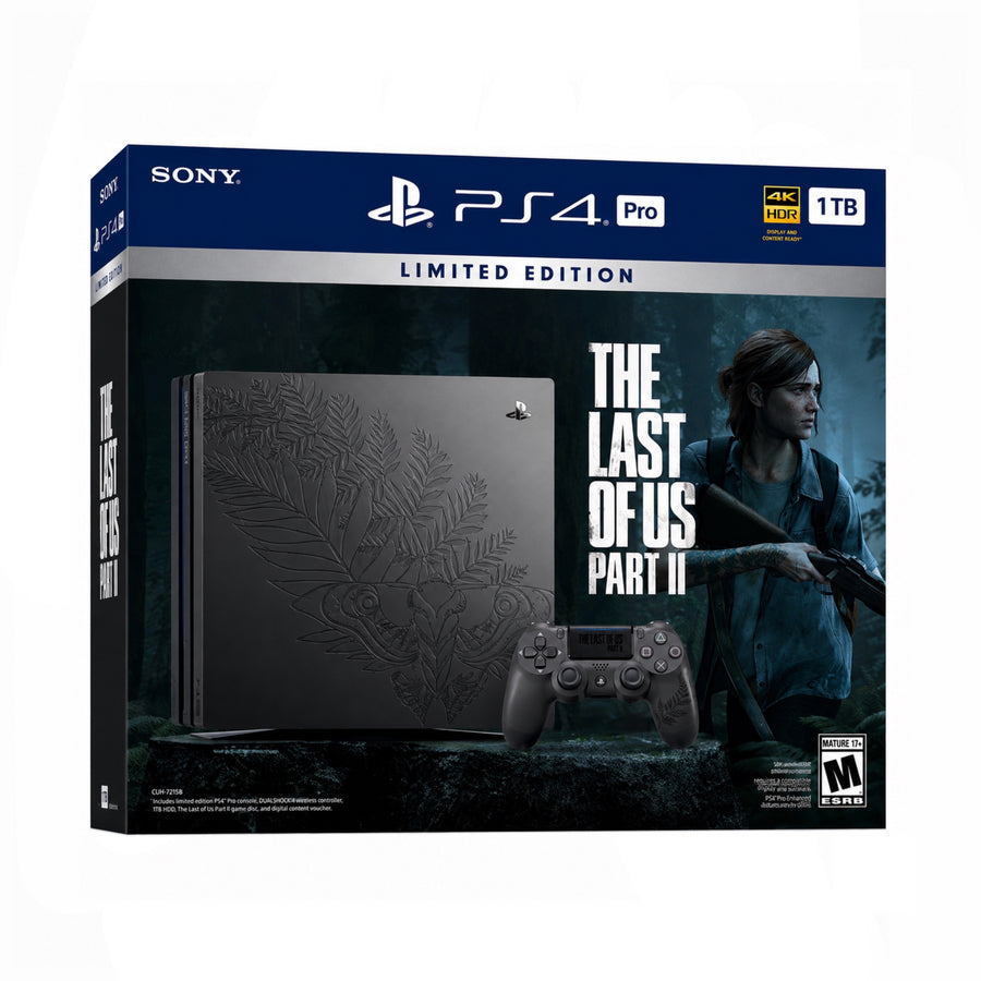 The Last Of Us II Limited Edition PS4 Pro 1TB Console | PlayStation 4