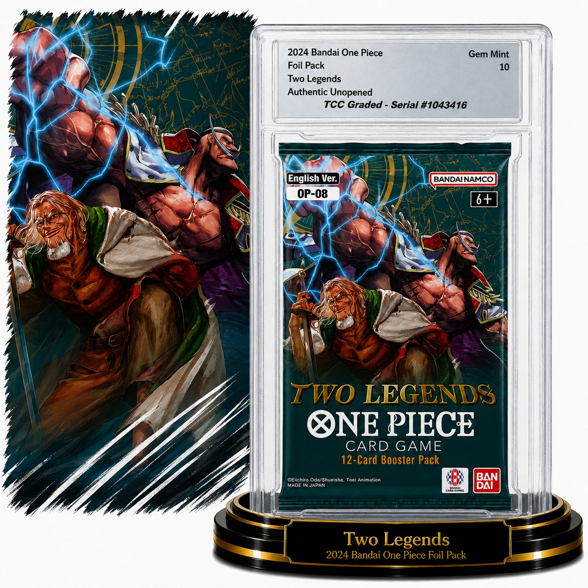 One Piece Two Legends Graded Pack