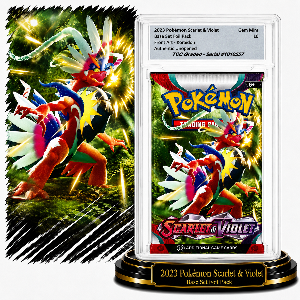 Pokémon Scarlet & Violet Graded Pack