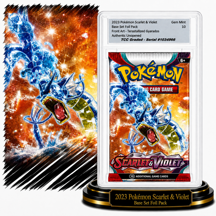 Pokemon Scarlet & Violet Graded Packs