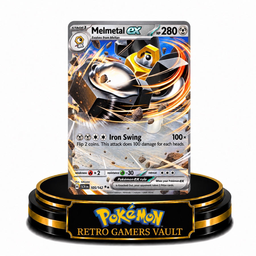 Melmetal ex 105/142** Single Card Mint