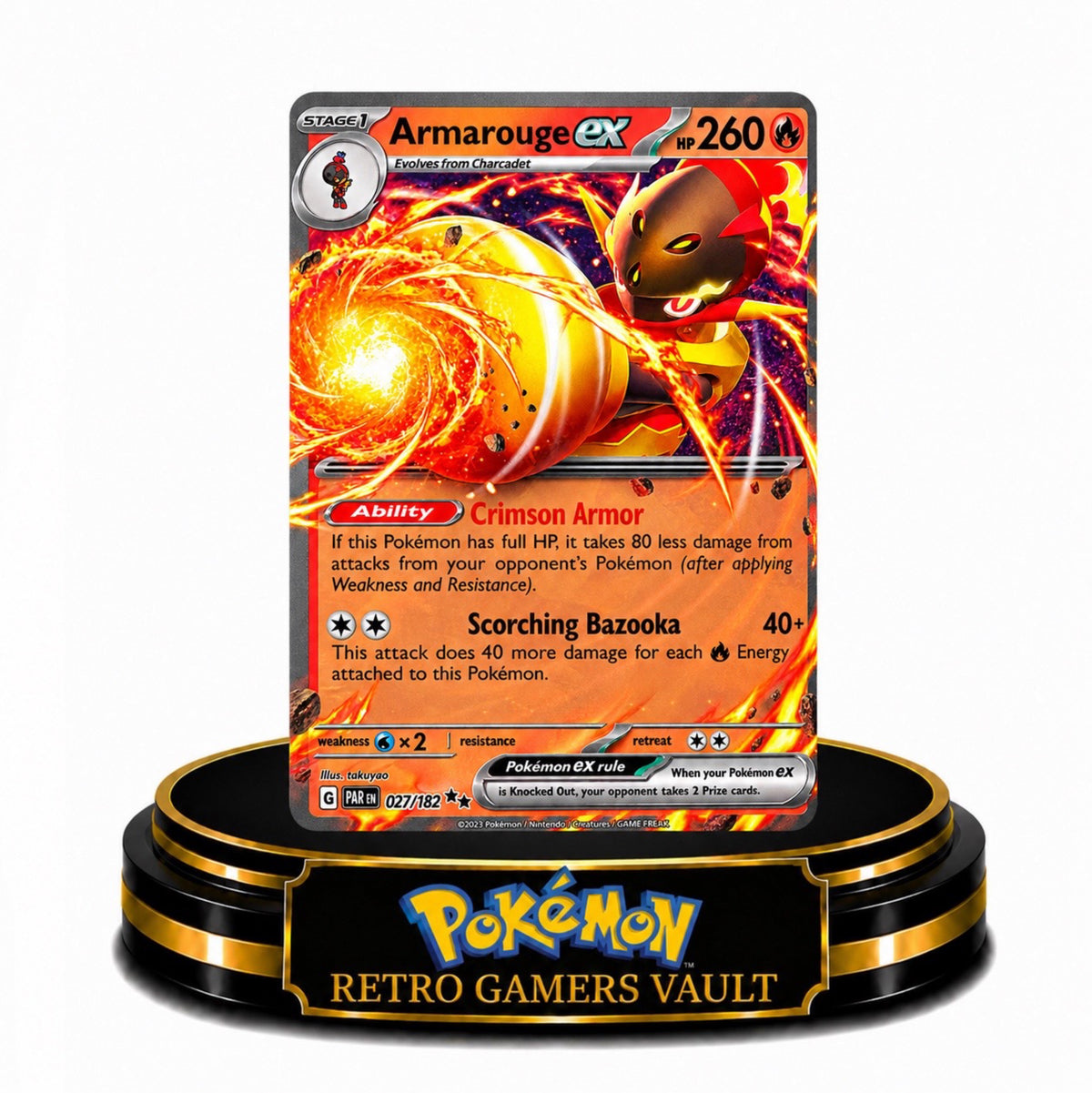 Armarouge ex 027/182 Single Card Mint