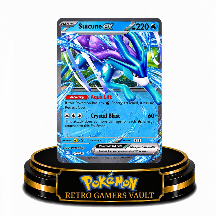 Suicune ex 010/034 Single Card Mint