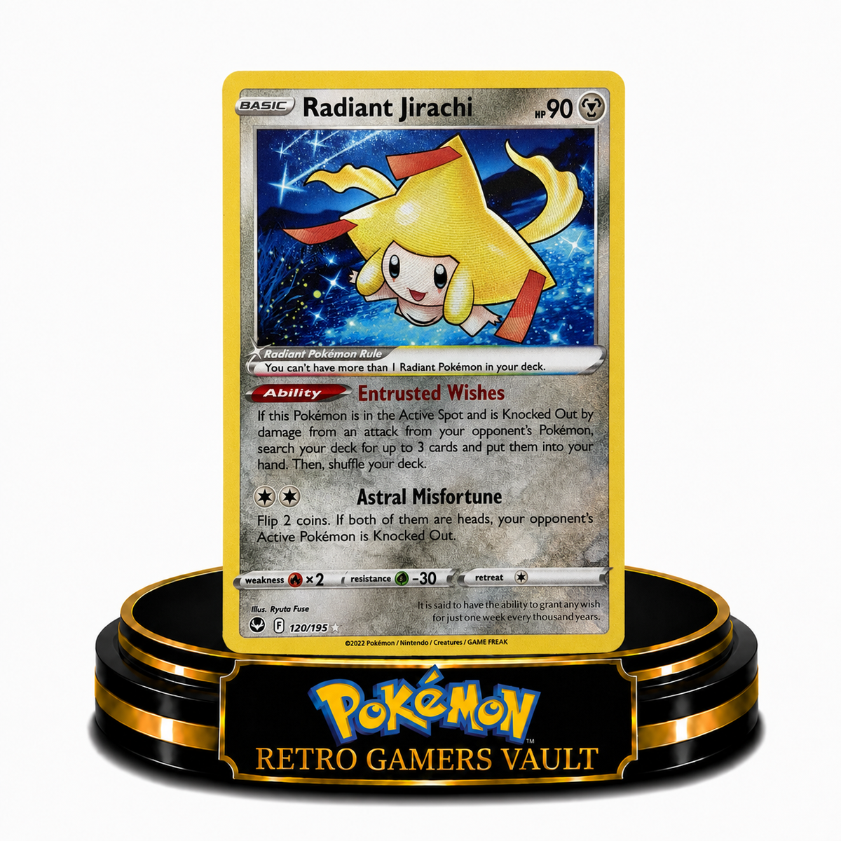 Radiant Jirachi 120/195 Single Card Mint