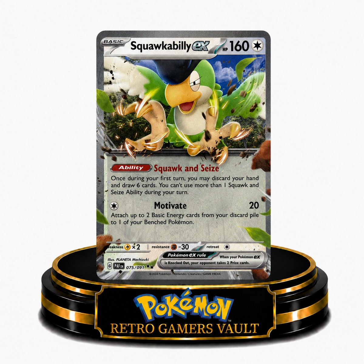 Squawkabilly 075/091 Single Card Mint