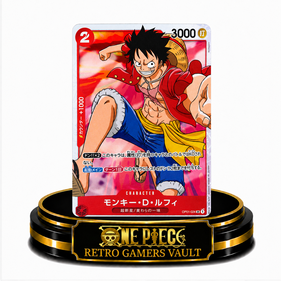 Monkey.D.Luffy OP01-024 SR Single Mint Card