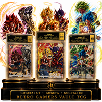 Dragonball 3 Piece Set - Gogeta: GT FP0-81 / Gogeta FP0-80 PR /  Gogeta BR B0-007 PR