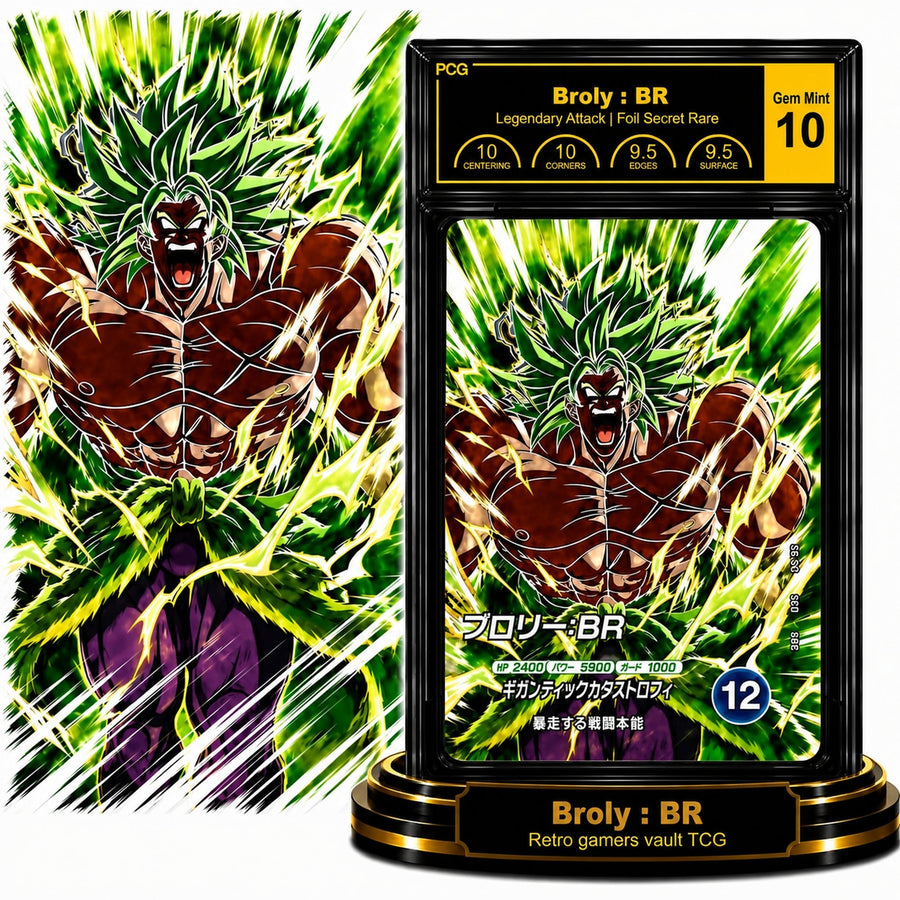Broly: BR (Foil Secret Rare) - Retro Gamers Vault