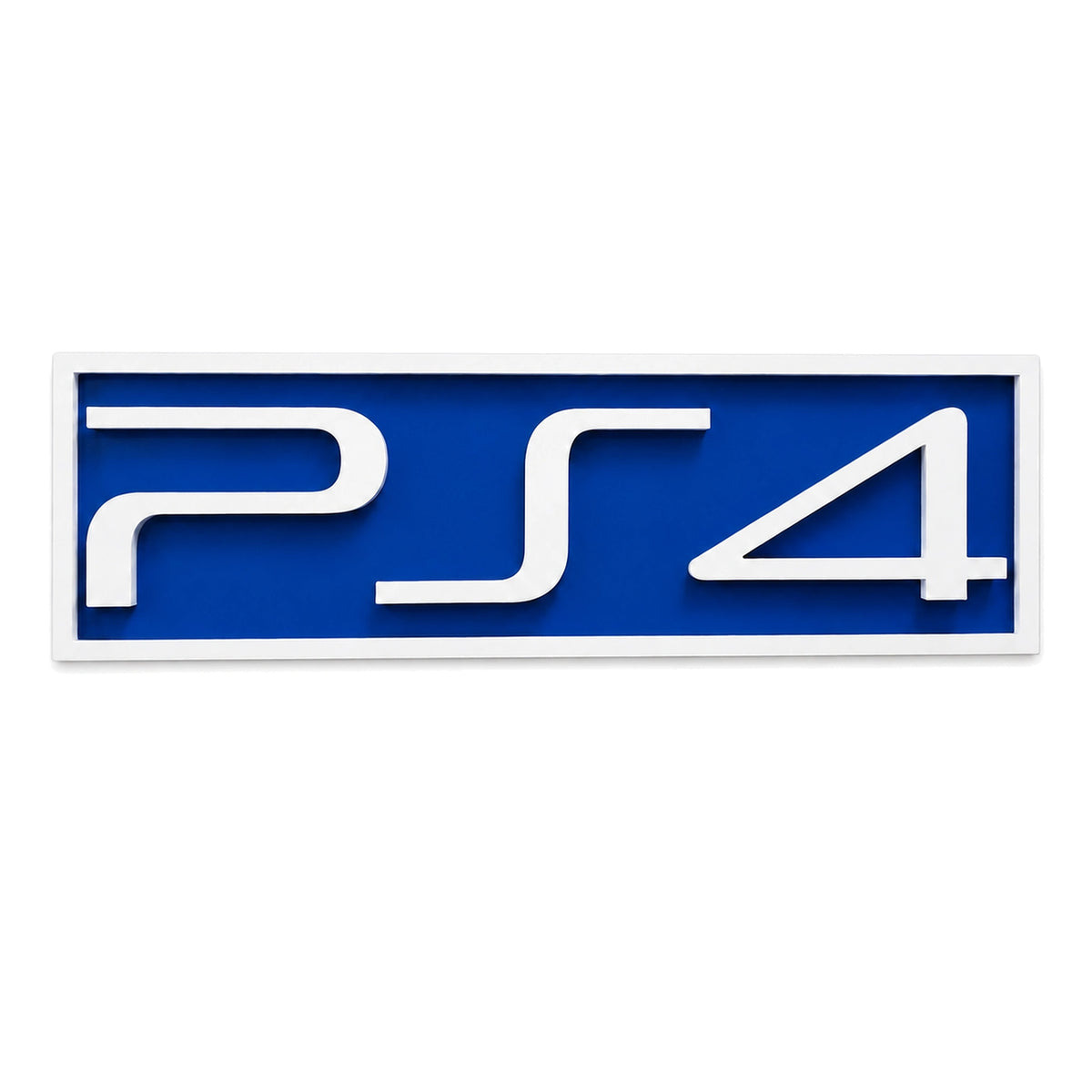 PS4 Plaque