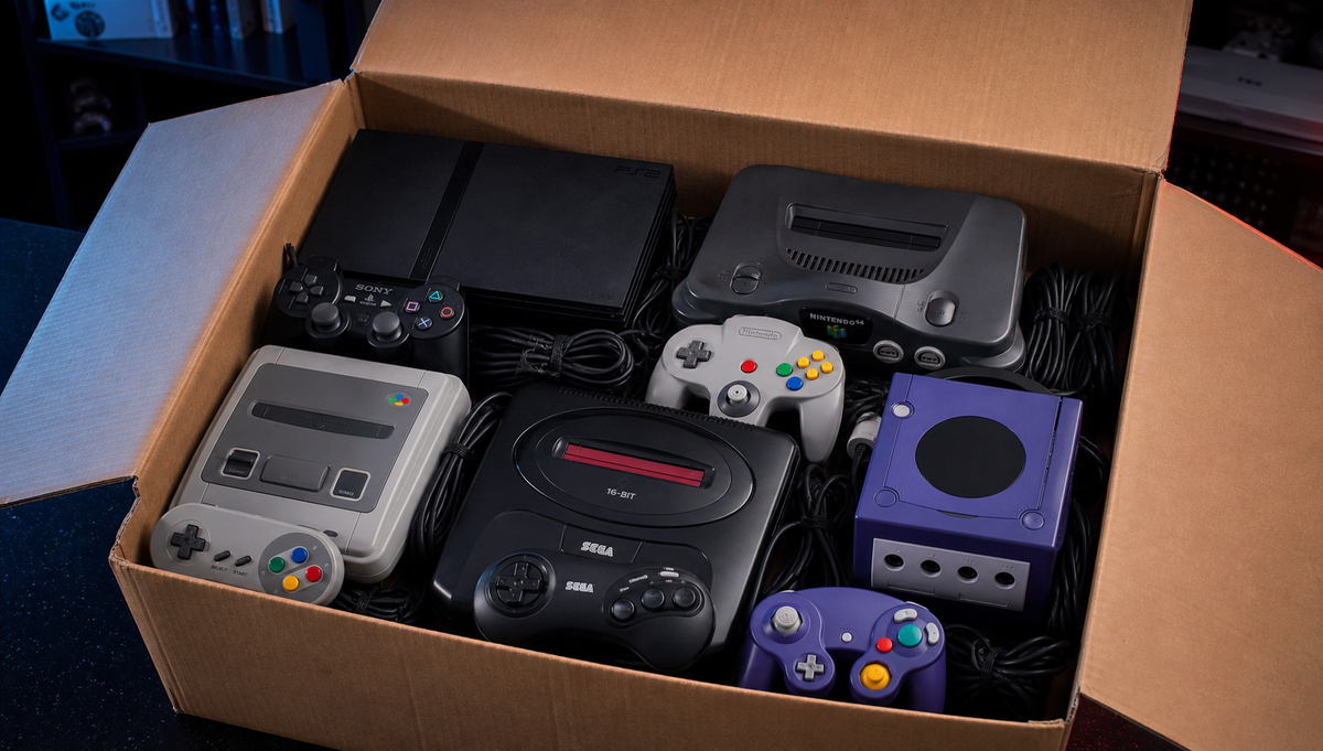 Retro Zone gaming room