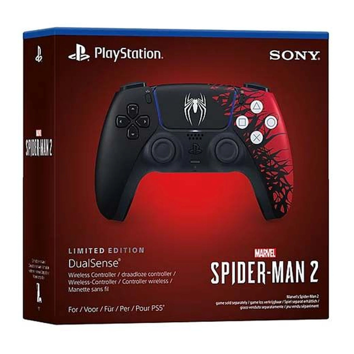 DualSense Wireless Controller for PS5 - Marvel’s Spider-Man 2 Limited Edition