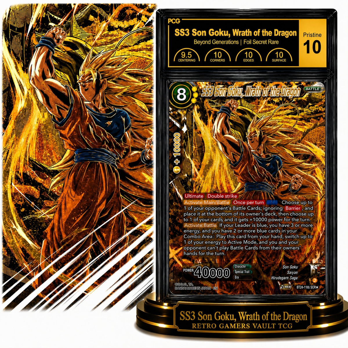 SS3 Son Goku, Wrath of the Dragon (BT24-138) - Retro Gamers Vault