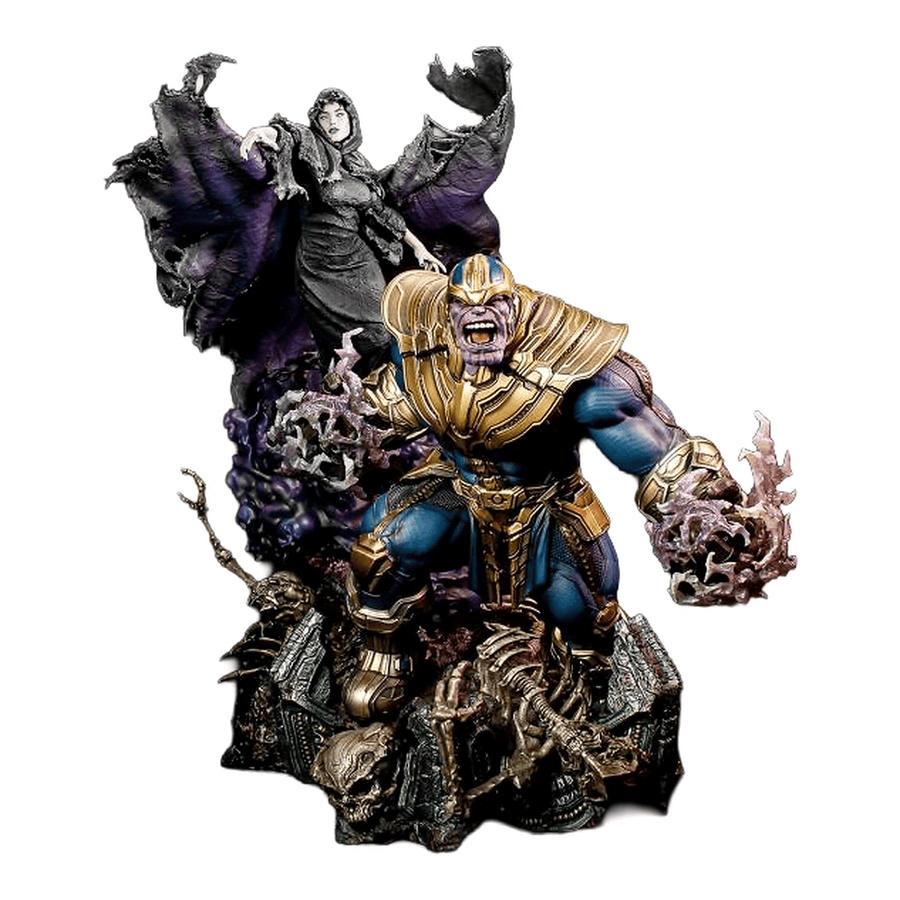 Thanos with Lady Death - Retro Gamers Vault